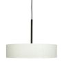 Dyberg Larsen pendel Calix lav E14 sort/natur Ø45 cm