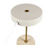 Dyberg Larsen Moonlight LED bordlampe 28,5 cm beige