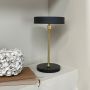 Dyberg Larsen Moonlight LED bordlampe 28,5 cm sort