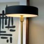 Dyberg Larsen Moonlight LED bordlampe 28,5 cm sort