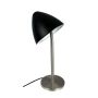 Dyberg Larsen bordlampe Oulu E27 børstet stål/sort H47 cm