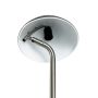 Dyberg Larsen bordlampe Oulu E27 børstet stål/sort H47 cm