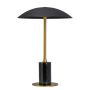 Dyberg Larsen genopladelig bordlampe H33 cm LED sort