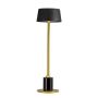 Dyberg Larsen genopladelig bordlampe Yoyo sort LED