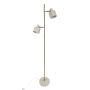 Dyberg Larsen gulvlampe Ocean E14 beige/messing H160 cm