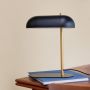 Dyberg Larsen bordlampe Arch E14 messing/sort H35,5 cm