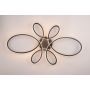 Trio loftlampe Fly 3-trins dæmpbar 3000K sort B83 cm