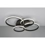 Trio loftlampe Cires 3-trins dæmpbar 4000K sort B65,5 cm