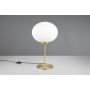 Trio bordlampe Formento messing/opal E27 52x30 cm