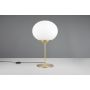 Trio bordlampe Formento messing/opal E27 52x30 cm