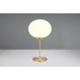 Trio bordlampe Formento messing/opal E27 52x30 cm