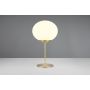 Trio bordlampe Formento messing/opal E27 52x30 cm