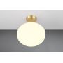 Trio loftlampe Fomento messing/opal E27 H33x30 cm