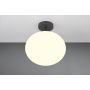 Trio loftlampe Fomento mat sort/opal E27 H33x30 cm