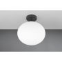 Trio loftlampe Fomento mat sort/opal E27 H33x30 cm
