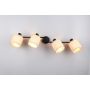 Trio spotlampe Aimee 4xE14 sort/beige B87,5 cm