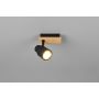 Trio spotlampe Pierre mat sort 1xGU10 15x14 cm