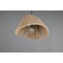 Trio pendel Valerie natur jute/sort metal E27 Ø52 cm