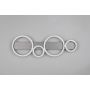 Trio loftlampe Lumos sort LED