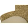 Sunfun Line havestol med hynde polyrattan beige/sort