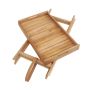 Sunfun Benny bakkebord teak 58x38x75 cm