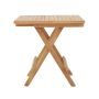 Sunfun Vince sidebord teak 50x50 cm