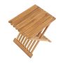 Sunfun Nora sidebord teak 40x35x45 cm