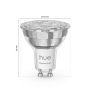 Philip Hue Essential spotpære GU10 345 lm 4,7 W WCA 2 stk.