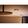 Philips Hue indbygningsspot sort Xamento 3 pak