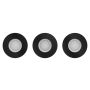 Philips Hue indbygningsspot sort Xamento 3 pak
