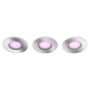 Philips Hue indbygningsspot krom Xamento 3 pak