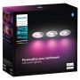 Philips Hue indbygningsspot krom Xamento 3 pak
