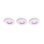Philips Hue indbygningsspot hvid Xamento 3 pak