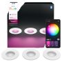 Philips Hue indbygningsspot hvid Xamento 3 pak