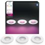 Philips Hue indbygningsspot hvid Xamento 3 pak