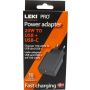 Leki bycph Power Adapter USB+USB-C 20 W
