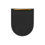 Cedo toiletsæde Viento Premium sort/guld