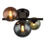 Globo loftlampe Riha 3xG9 LED glas/metal L28 cm