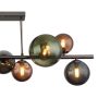 Globo loftlampe Riha 9xG9 LED glas/metal L87 cm