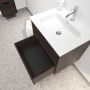 Camargue underskab m/vask Nature Egedahl/Loknes massiv eg sort 60 cm