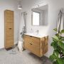 Camargue underskab m/vask Nature Egedahl/Loknes massiv eg natur 80 cm