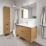 Camargue underskab m/vask Nature Egedahl/Loknes massiv eg natur 100 cm