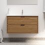 Camargue underskab m/vask Nature Egedahl/Loknes massiv eg natur 100 cm