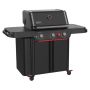 Weber gasgrill Genesis E-330 R Stealth inkl. rotisseri