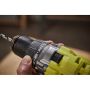 Ryobi One+ bore-/skruemaskine RDD18X1 18 V u/batteri & lader