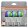 Osram Smart+ Multicolor classic E27 9 W 3 stk