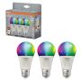 Osram Smart+ Multicolor classic E27 9 W 3 stk