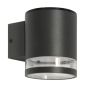 Y-Connection solar væglampe sort IP44 H12 cm