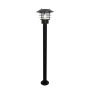 Y-Connection havelampe solar sort IP44 H80 cm