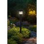 Y-Connection havelampe solar sort IP44 H80 cm